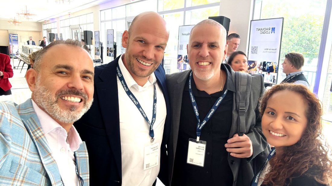 Christian Merkel with fellow CIO and CISO leaders at Gartner C-Level Communities