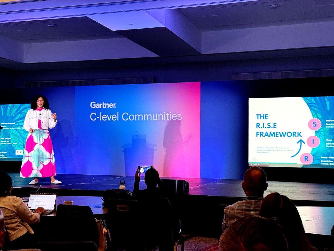 Christian Merkel presenting at Gartner C-Level Communities — Florida CIO & CISO Community, May 2025