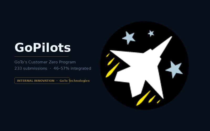 GoPilots — GoTo's Customer Zero program led by Christian Merkel, turning IT into the first and best customer of GoToResolve